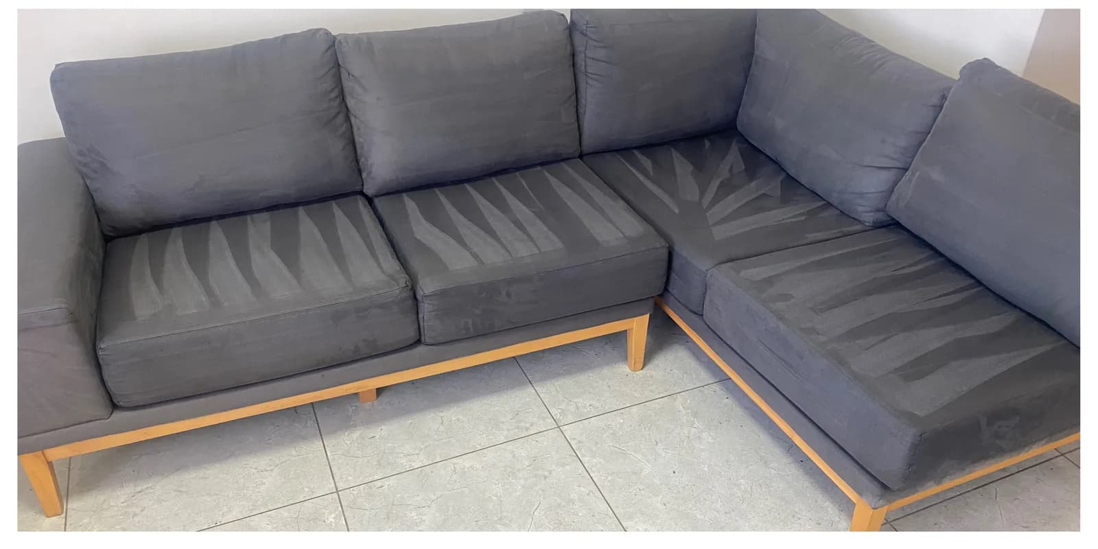 אותו שטיח אחרי שטיפה וייבוש מבוקר בבית הלקוח